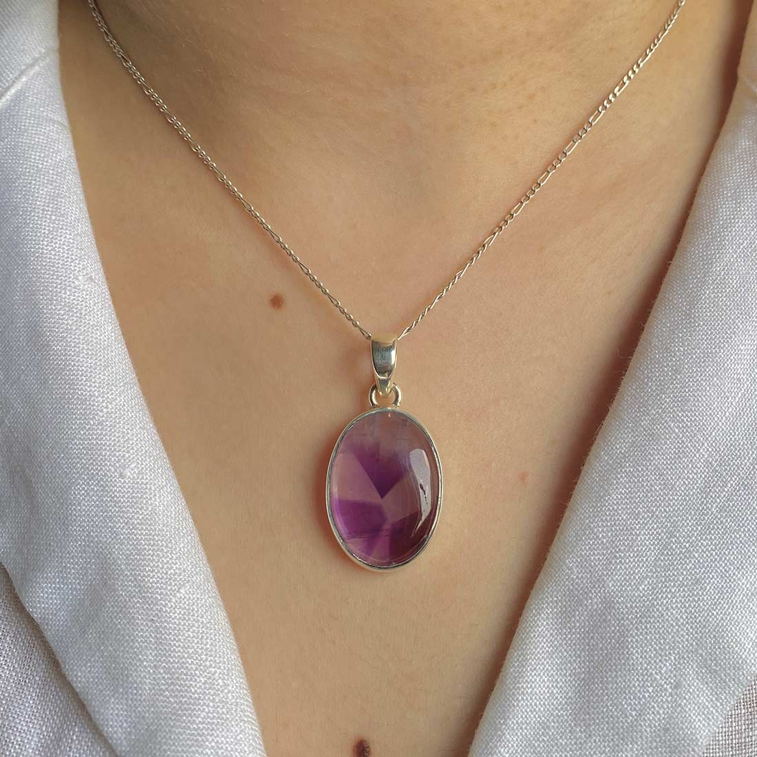 Star Amethyst Pendant-(STA-P-16.)